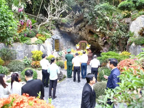 Quảng Trị khánh thành công trình tôn tạo di tích quốc gia đặc biệt Hang Tám Cô