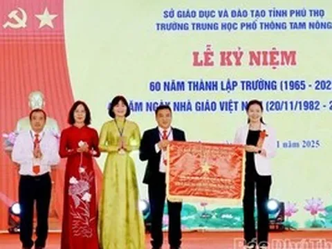 Tự hào 60 năm xây dựng và trưởng thành Trường THPT Tam Nông, Phú Thọ