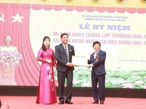 60 năm Trường THCS Tiên Cát tỏa sáng truyền thống, bứt phá tương lai