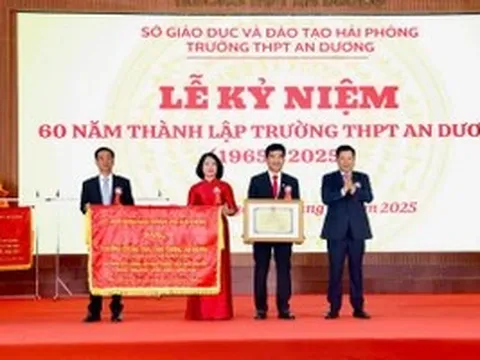 Trường THPT An Dương tự hào 60 năm dựng xây và phát triển