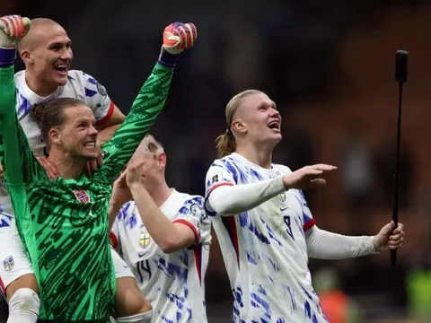 Na Uy trở lại bằng tiếng gầm của Haaland