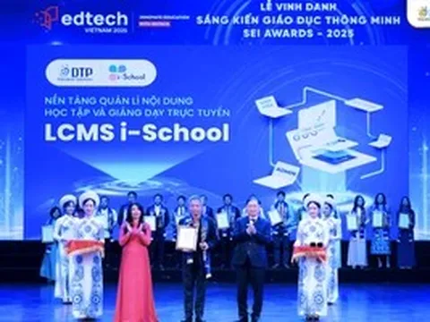 LCMS i-School được vinh danh tại SEI Awards 2025