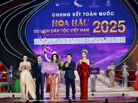 Trần Minh Phương đăng quang Hoa hậu Du lịch dân tộc Việt Nam 2025