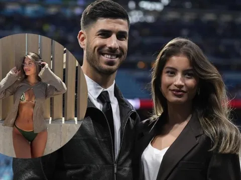 Bạn gái Asensio gây chú ý