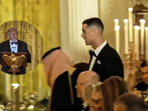 Chi tiết lạ về Ronaldo tại Nhà Trắng