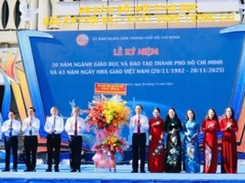 Giáo dục TPHCM tròn 50 năm ghi dấu bản lĩnh trí tuệ và khát vọng đổi mới