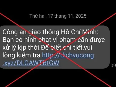 Nhận tin nhắn này, coi chừng "bay" sạch tiền trong tài khoản