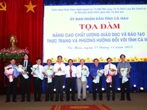 Tỉnh Cà Mau mời chuyên gia góp ý kiến, giải pháp phát triển giáo dục
