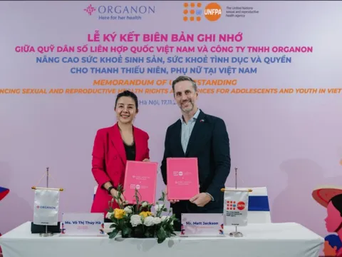 Organon và UNFPA tại Việt Nam hợp tác vì mục tiêu chung nâng cao sức khỏe sinh sản phụ nữ