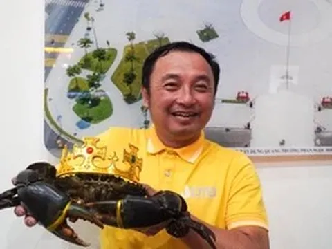 'Vua Cua' ở Cà Mau năm 2025 nặng hơn 1,8kg