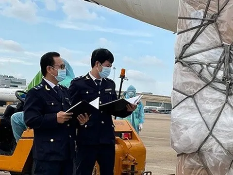 Hải quan thông quan ngay với hàng nhập khẩu phục vụ khắc phục thiên tai