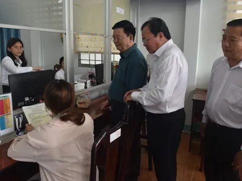 Phó Thủ tướng Mai Văn Chính khảo sát và làm việc về thực hiện chính quyền địa phương 2 cấp tại Tây Ninh