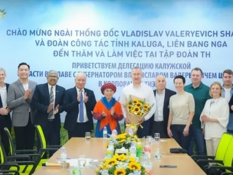 Thống đốc tỉnh Kaluga, Nga thăm Cụm trang trại bò sữa lớn nhất thế giới của Tập đoàn TH