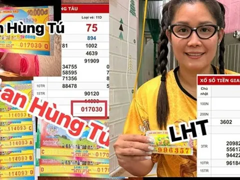 Xổ số miền Nam: Trúng đặc biệt, người phụ nữ liền gọi đại lý mang tiền tỉ đến đổi trong đêm