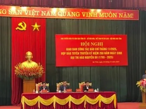 Hà Tĩnh thông tin Lễ kỷ niệm 260 năm ngày sinh Đại thi hào Nguyễn Du