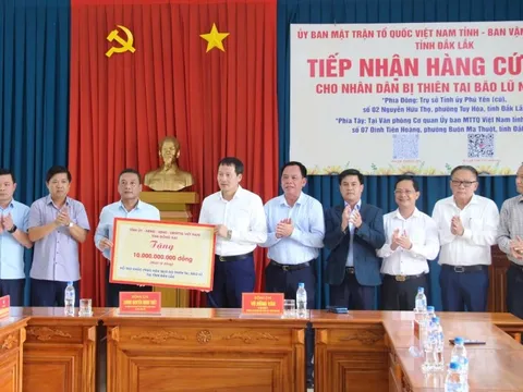 Đồng Nai hỗ trợ Đắk Lắk 10 tỷ đồng khắc phục thiên tai, bão lũ