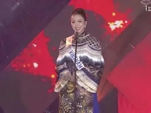 Phản ứng gây chú ý của Kiều Duy khi không thể lọt top 20 Miss International 2025
