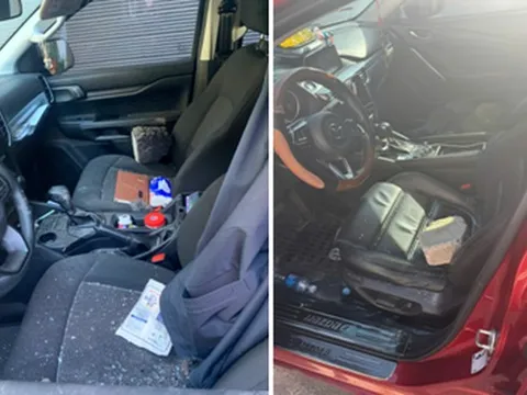 Bắt đối tượng người nước ngoài đập kính hàng loạt ô tô