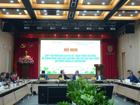 Góp ý hoàn thiện cấu trúc hệ thống pháp luật trong giai đoạn phát triển mới