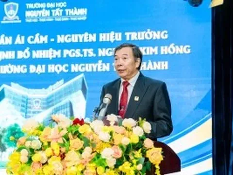 PGS.TS Nguyễn Kim Hồng làm hiệu trưởng Trường ĐH Nguyễn Tất Thành