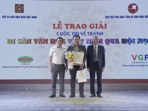 Trao giải cuộc thi vẽ tranh 'Di sản văn hóa Việt Nam qua hội họa' lần thứ II năm 2025