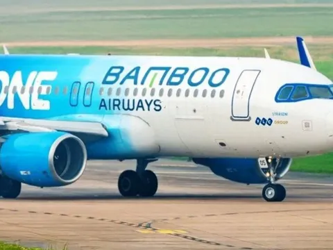 Logo FLC trở lại trên thân tàu bay Bamboo Airways