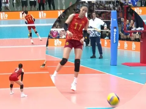Pha bóng tranh cãi trong thất bại của bóng chuyền nữ Việt Nam