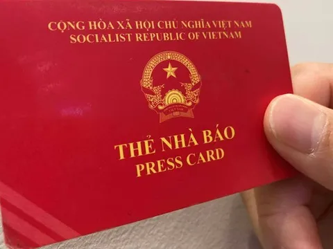 Gia hạn sử dụng Thẻ nhà báo kỳ hạn 2021-2025 đến hết ngày 31/3/2026