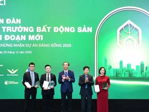 Hai dự án dòng Noble Crystal của Sunshine Group được vinh danh tại chương trình "Dự án đáng sống" 2025