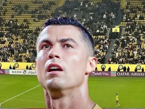 Cảnh tượng khó tin ở trận đấu có Ronaldo