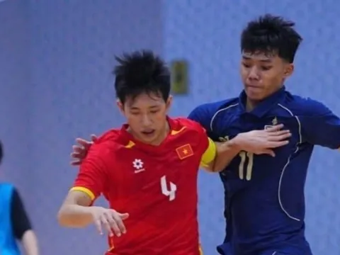 Việt Nam thua ngược Thái Lan ở giải futsal U19