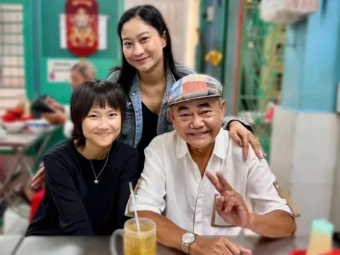 Mối quan hệ giữa con gái riêng của NSND Việt Anh và vợ trẻ kém 36 tuổi ra sao?