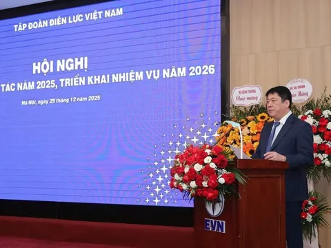 EVN công bố doanh thu năm 2025 đạt 645.195 tỷ đồng, tăng 10% so với năm ngoái