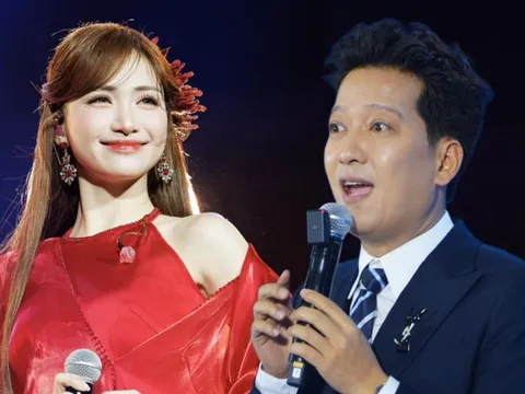 Hòa Minzy được Trường Giang tài trợ