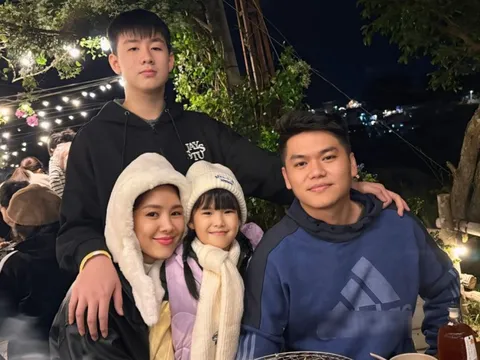 Lê Phương cuốn hút sau khi giảm 30kg, chồng và con trai có tương tác khó đỡ