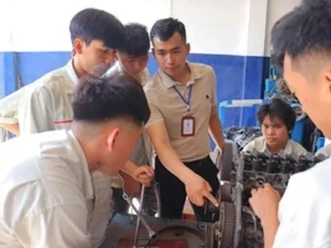 Trung học nghề: Đẩy mạnh phân luồng nâng tầm giá trị lao động kỹ thuật