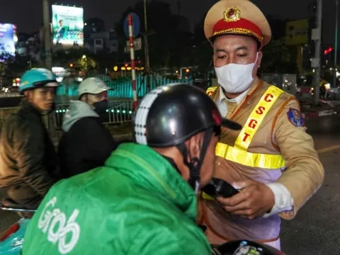 Hơn 2.000 tài xế vi phạm nồng độ cồn trong ngày Tết Dương lịch 1/1