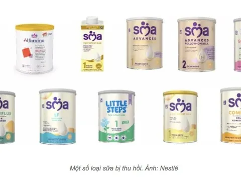 Nestlé thu hồi một số lô sữa dành cho trẻ em ở 25 nước 0