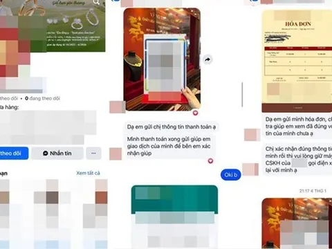 "Bay màu" 76,4 triệu trong tích tắc: Cảnh báo bẫy lừa mua vàng online qua fanpage tick xanh