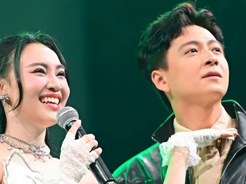 Khoảnh khắc cực đặc biệt của Ninh Dương Lan Ngọc và Ngô Kiến Huy gây chú ý