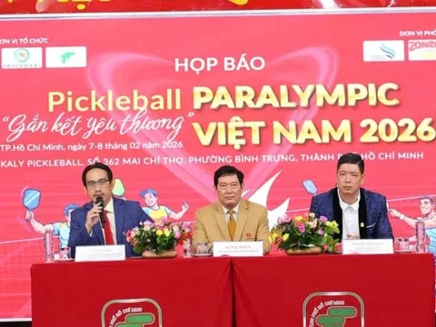 Giải pickleball tôn vinh người khuyết tật