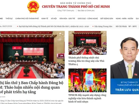 Cổng Thông tin điện tử Chính phủ: Một trong những trụ cột truyền thông chính thống