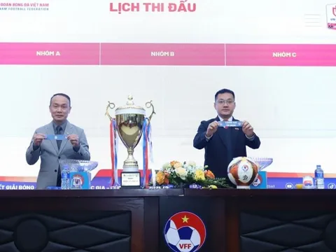 Bốc thăm chia bảng VCK U19 Quốc gia 2025/26