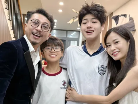 Chồng Lâm Vỹ Dạ áy náy tâm sự về lời nói dối với các con, ai nghe xong cũng thông cảm