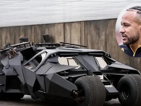 Neymar chi triệu USD 'độ' xe của Batman