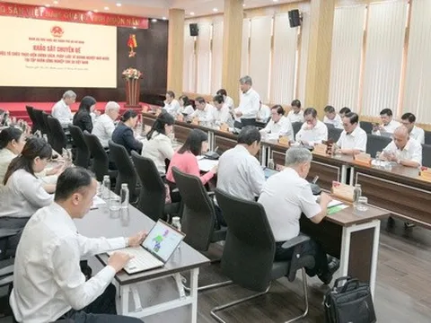 Đoàn Đại biểu Quốc hội TPHCM khảo sát tại Tập đoàn Công nghiệp Cao su Việt Nam