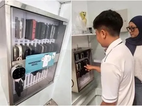 Tủ khóa điện thoại ở Singapore: Giải pháp 'giảm nghiện' công nghệ