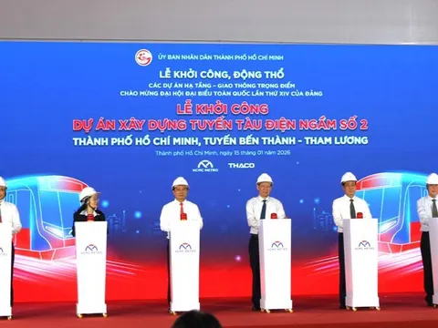 TPHCM: Khởi công nhiều công trình dự án trọng điểm chào mừng Đại hội lần thứ XIV của Đảng