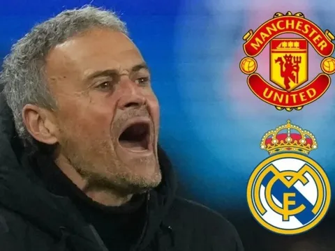 MU tranh HLV Enrique với Real Madrid
