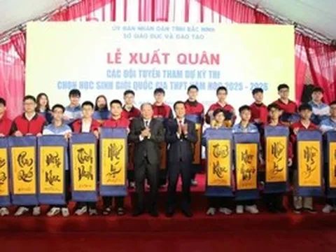 Học sinh Bắc Ninh đạt 10 giải Nhất tại Kỳ thi Học sinh giỏi quốc gia